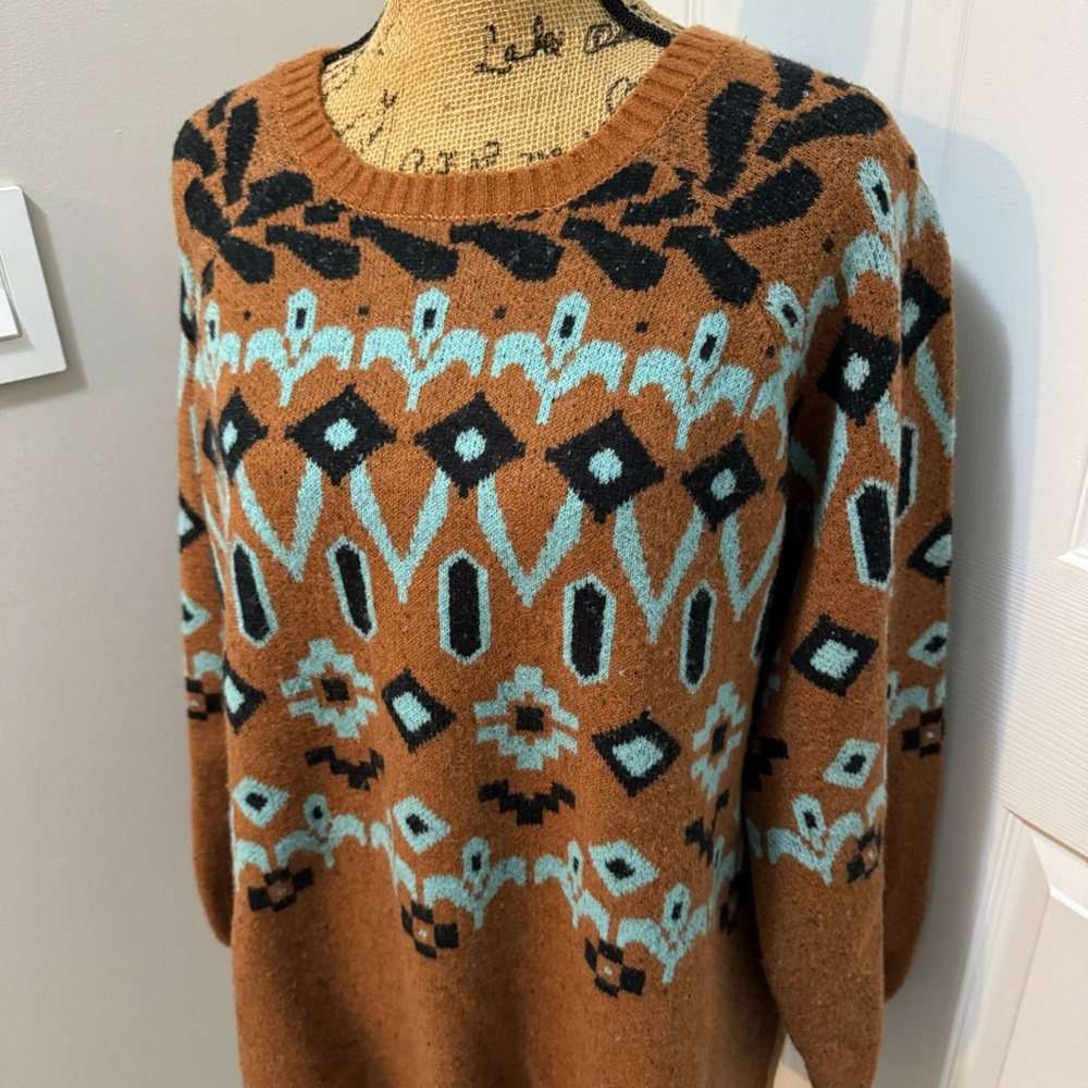 Patterned Sweater - image 1